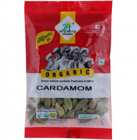 24 Mantra Organic Cardamom   Pack  50 grams